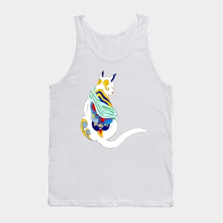 Monk Cat Tank Top